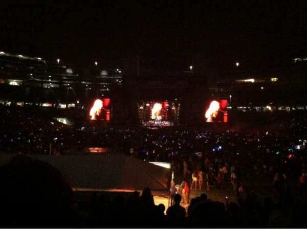 Gillette stadium, block: 143, row: 17, seat: 10