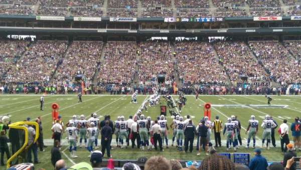 Lumen Field, block: 110, row: H, seat: 8