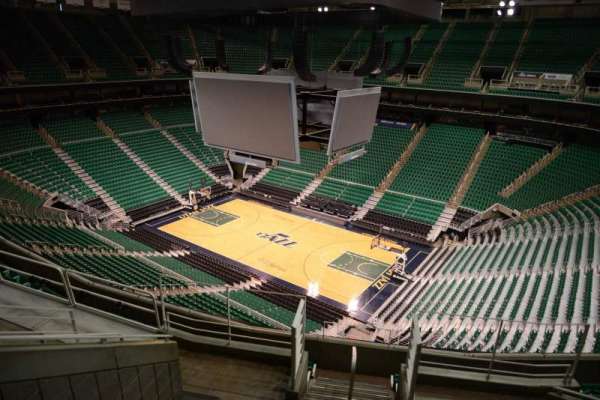 Delta Center, block: 128, row: 8