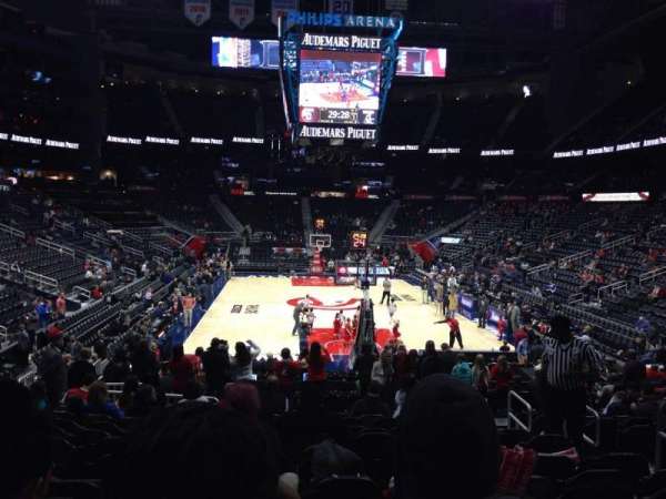 State Farm Arena, block: 102, row: M, seat: 6