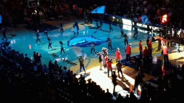 FedEx Forum, block: 116A, row: EE, seat: 1