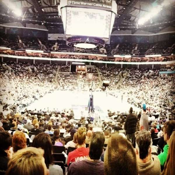 Spectrum Center, block: 110, row: N, seat: 3