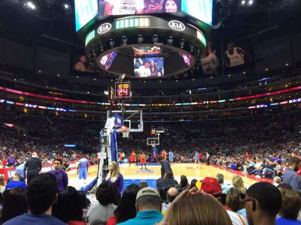 Crypto.com Arena, block: 115, row: G, seat: 8