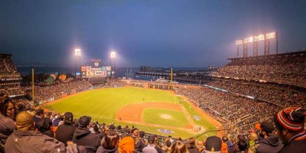 Oracle Park, block: VR323, row: 7, seat: 5