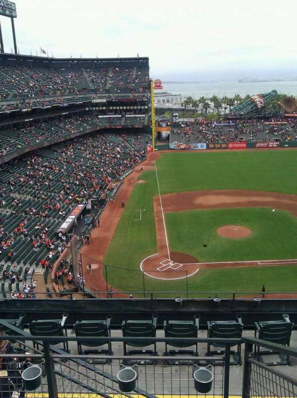 Oracle Park, block: VR311, row: 3, seat: 15