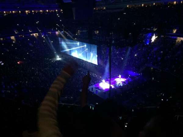 SAP Center, block: 225, row: 16, seat: 5