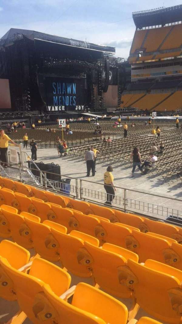 Acrisure Stadium, block: 111, row: g, seat: 2