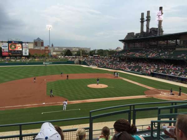 Victory Field, block: 205, row: E, seat: 3