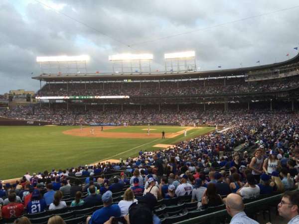 Wrigley Field, block: 204, row: 11, seat: 3