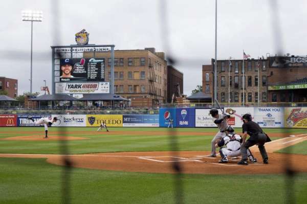 Fifth Third Field, block: 109, row: B, seat: 5