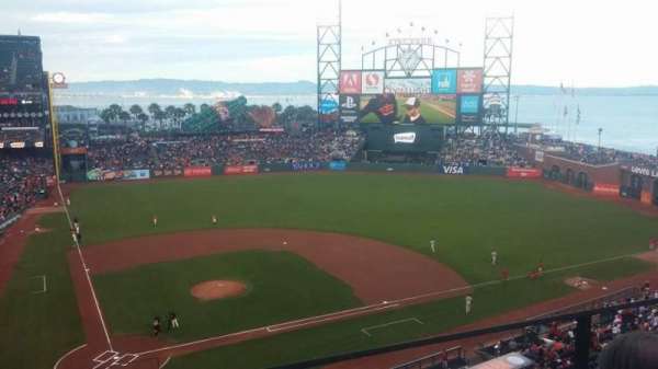 Oracle Park, block: VB311, row: B, seat: 15