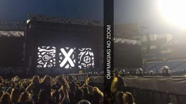 Highmark Stadium, block: K, row: 7, seat: 5