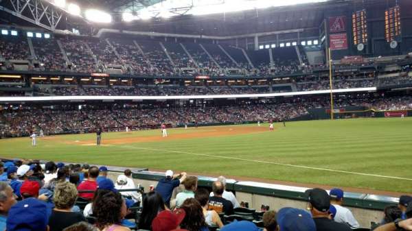 Chase Field, block: 111, row: 7, seat: 12