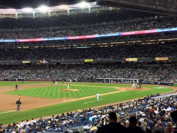 Yankee Stadium, block: 127b, row: 6, seat: 11