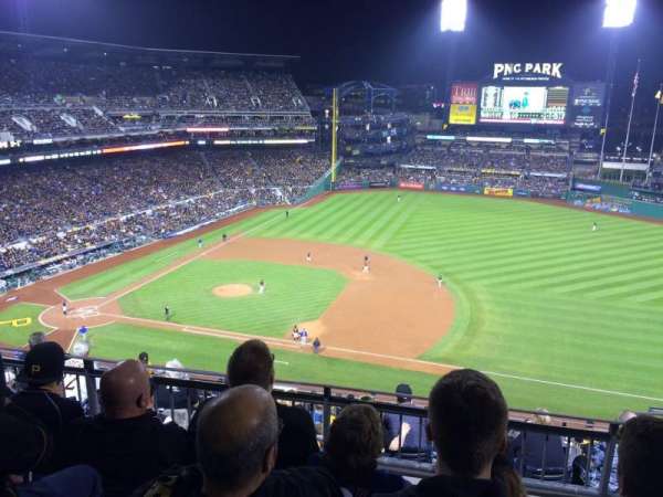 PNC Park, block: 308, row: L, seat: 14