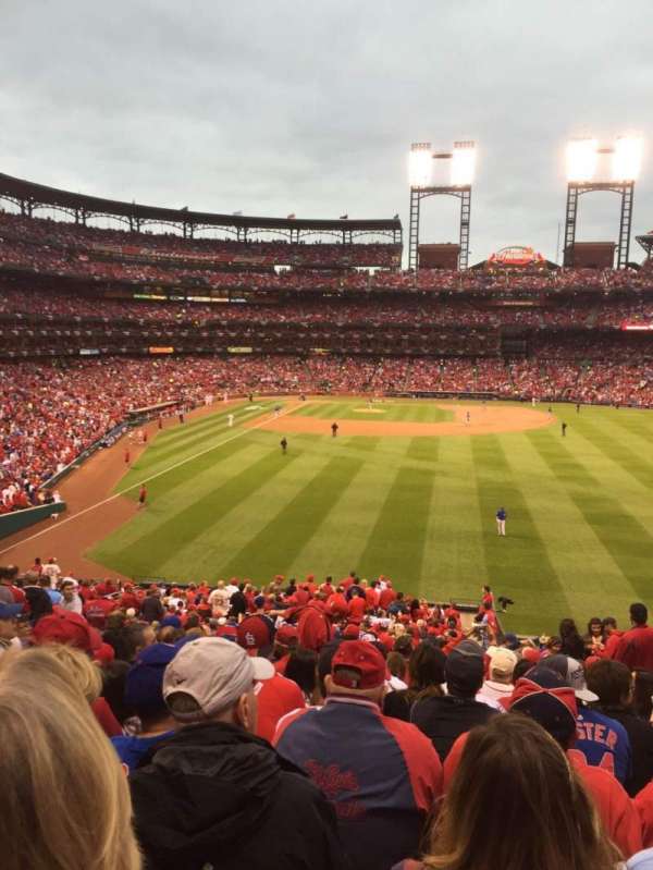 Busch Stadium, block: 111, row: 33, seat: 22