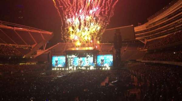 Soldier Field, block: 219, row: 1, seat: 9