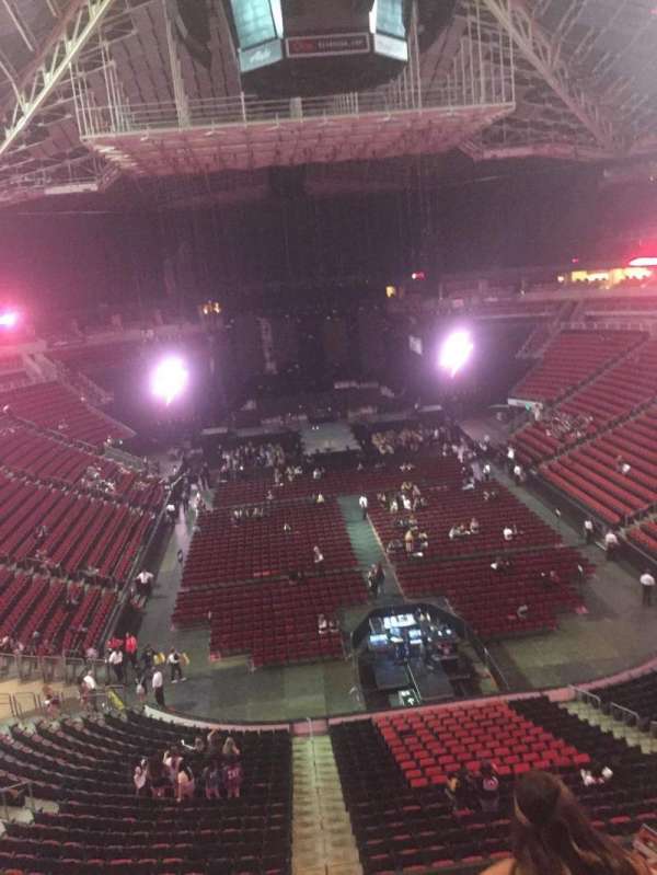KeyArena, block: 206, row: 3, seat: 13
