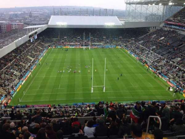 St James' Park, block: LS-L7L, row: T, seat: 513