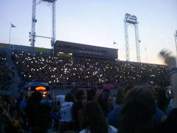 Hershey Park Stadium, block: G, row: 82, seat: 31