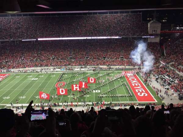 Ohio Stadium, block: 23d, row: 11, seat: 15