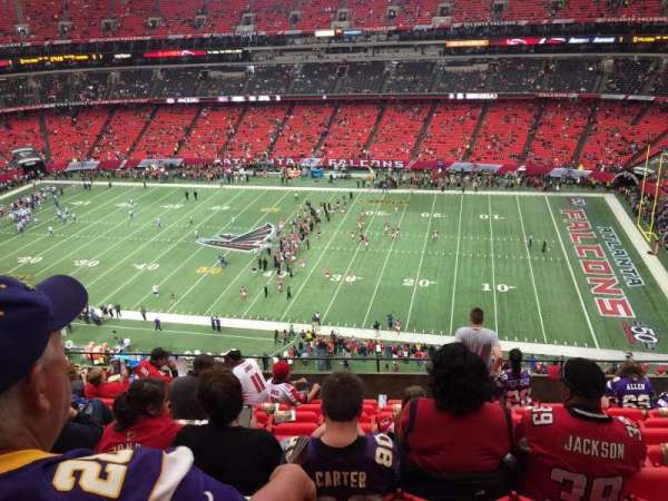 Georgia Dome, block: 345, row: 9, seat: 14