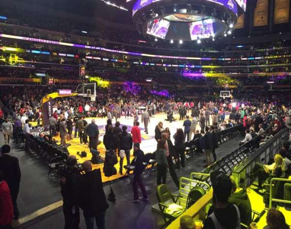 Crypto.com Arena, block: 114, row: 7, seat: 1