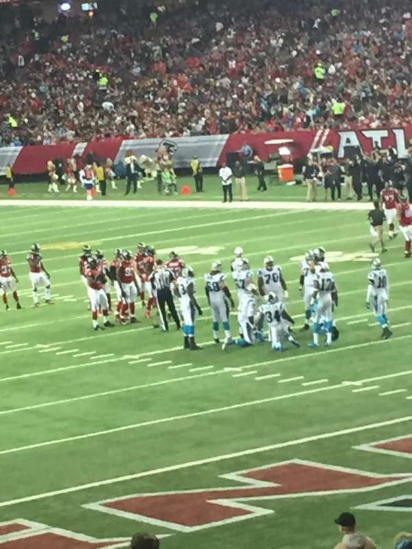 Georgia Dome, block: 128, row: 24, seat: 11