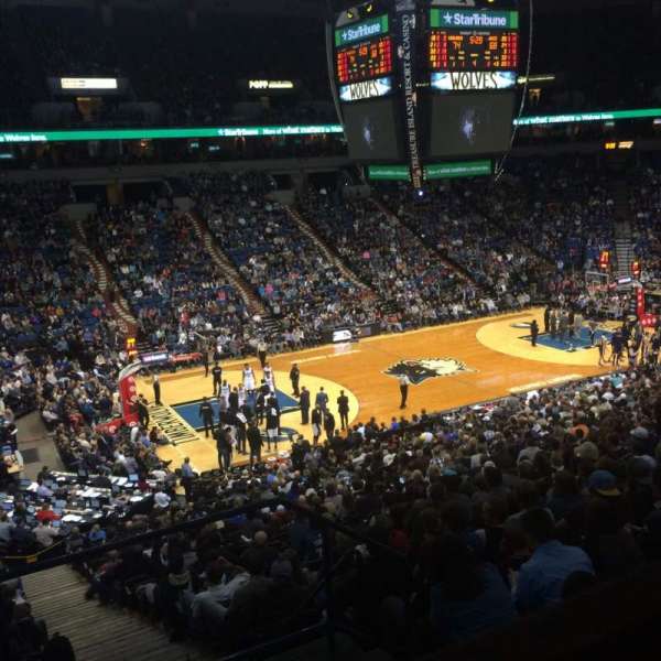 Target Center, block: Suite 57, seat: 13