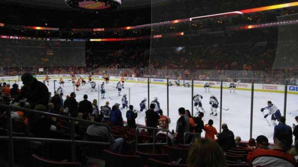 Xfinity Mobile Arena, block: 104, row: 11, seat: 4