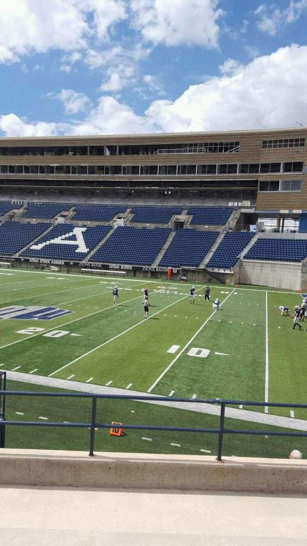 Maverik Stadium, block: 12, row: 14, seat: 5