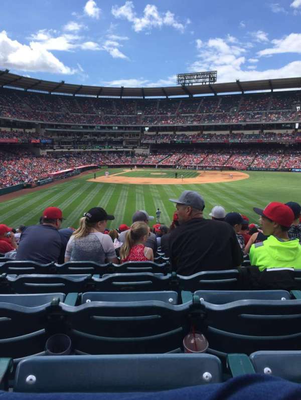 Angel Stadium, block: 237, row: Z, seat: 8