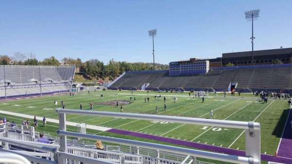 Bridgeforth Stadium, block: 202, row: g, seat: 14