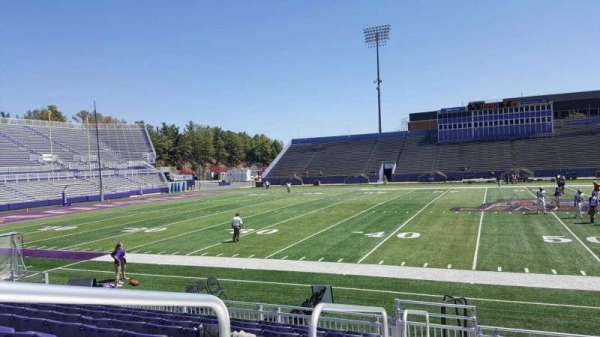 Bridgeforth Stadium, block: 106, row: i, seat: 16