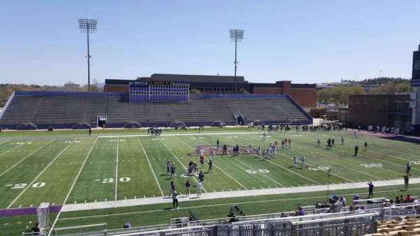 Bridgeforth Stadium, block: c5, row: k, seat: 16