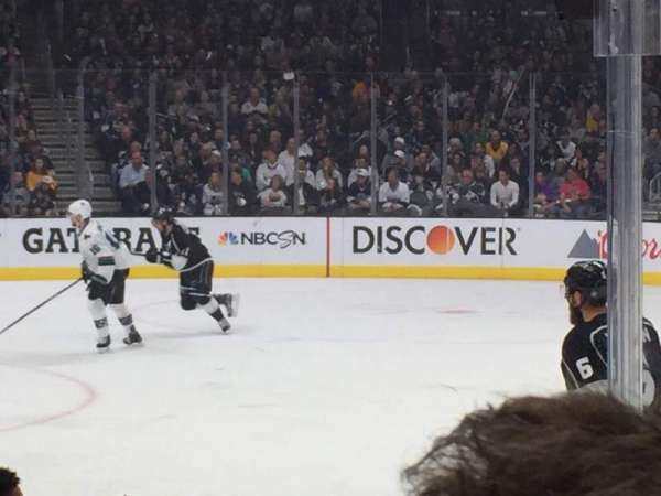 Crypto.com Arena, block: 111, row: 6, seat: 17