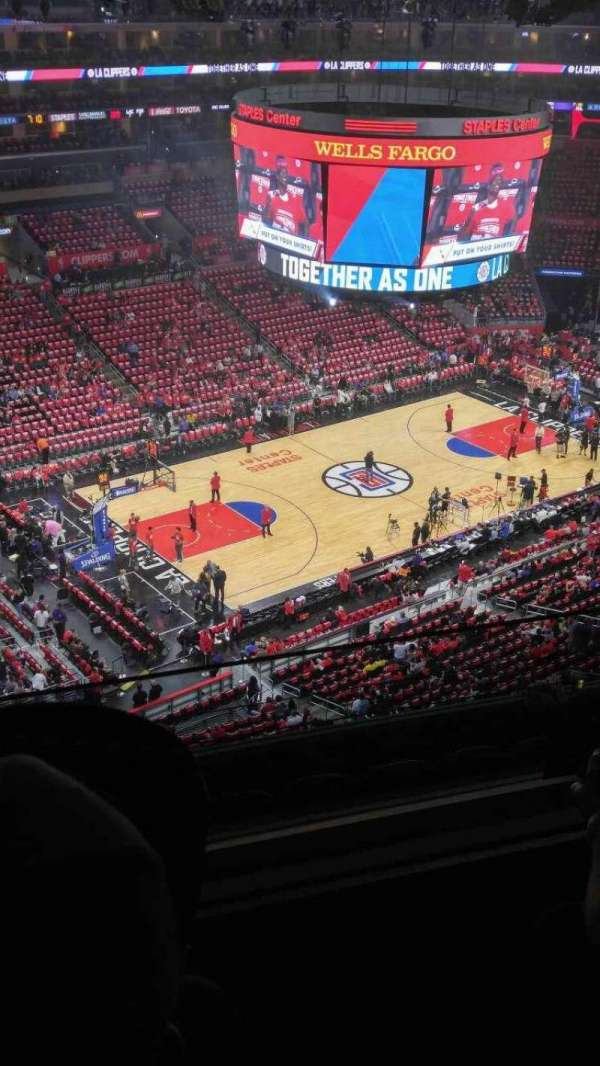 Crypto.com Arena, block: 304, row: 7, seat: 19-20