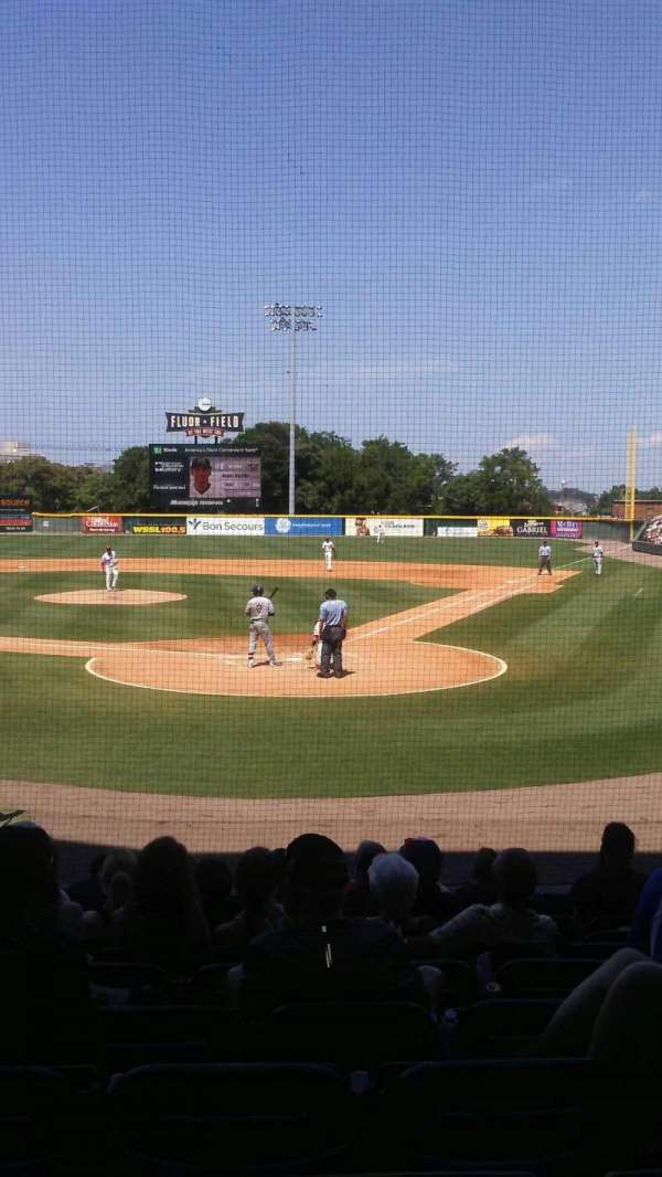 Fluor Field, block: 107, row: L, seat: 10