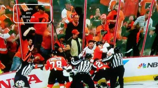 Xfinity Mobile Arena, block: 105, row: 3, seat: 11