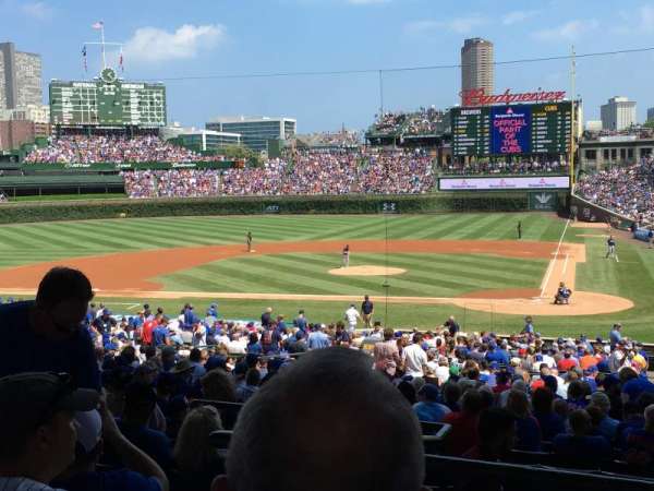 Wrigley Field, block: 214, row: 6, seat: 7