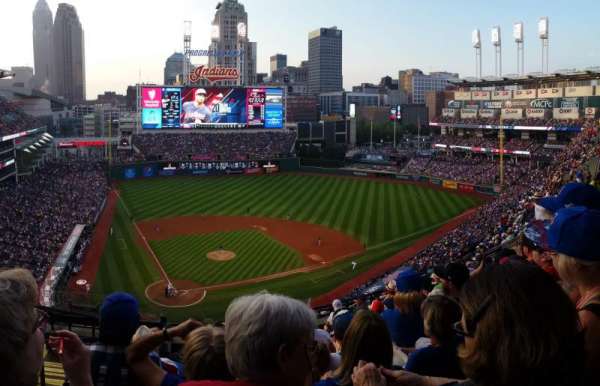 Progressive Field, block: 551, row: N, seat: 17