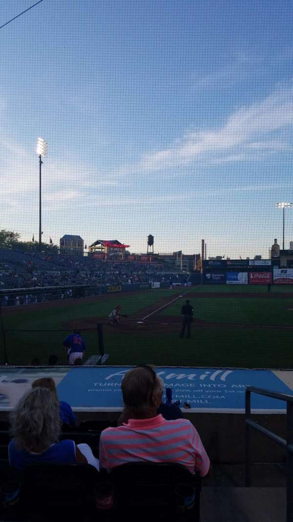 Principal Park, block: P, row: 8, seat: 1