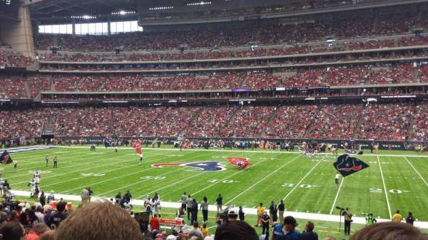 NRG Stadium, block: 124, row: Y, seat: 23