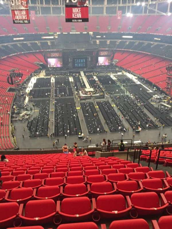 Georgia Dome, block: 310, row: 24