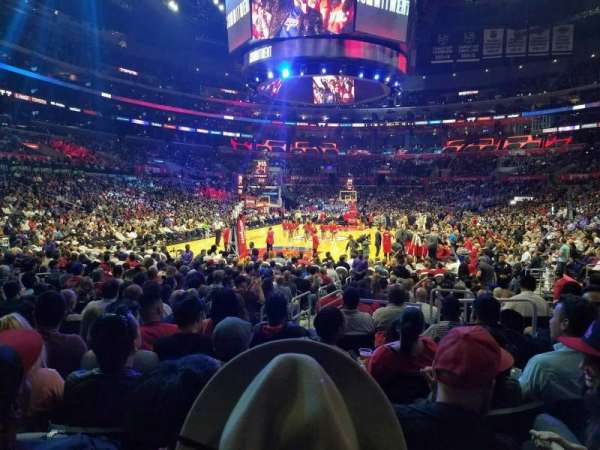 Crypto.com Arena, block: 106, row: 9, seat: 6