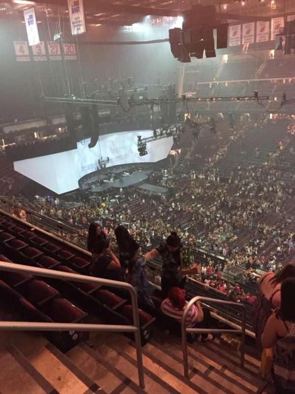 Prudential Center, block: 131, row: 5, seat: 19