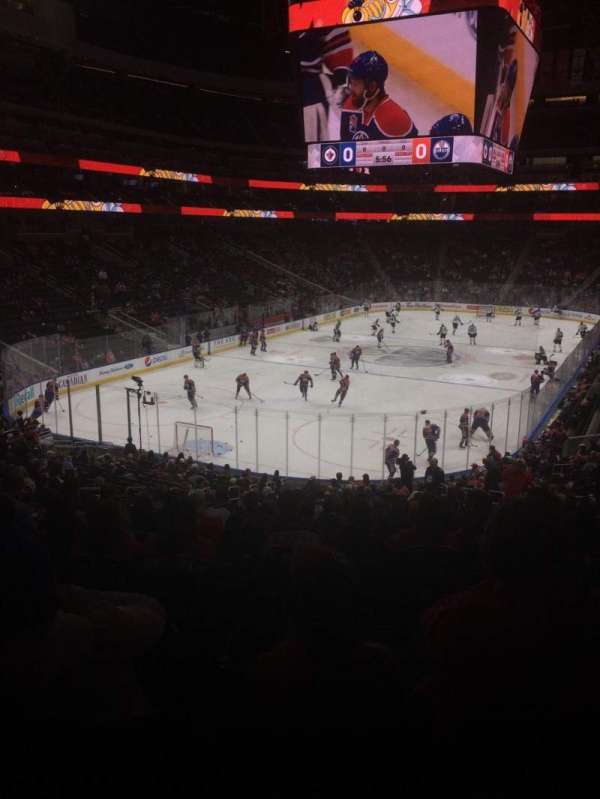 Rogers Place, block: 126, row: 26, seat: 15