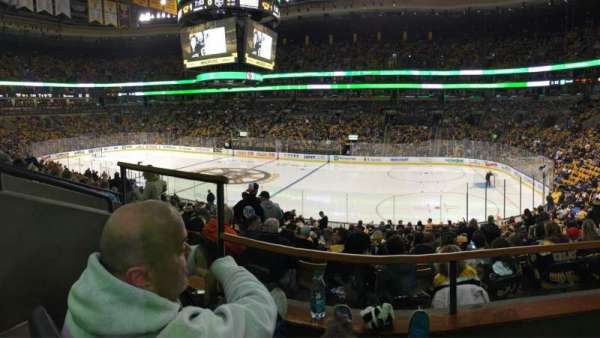TD Garden, block: 137, row: B, seat: 8