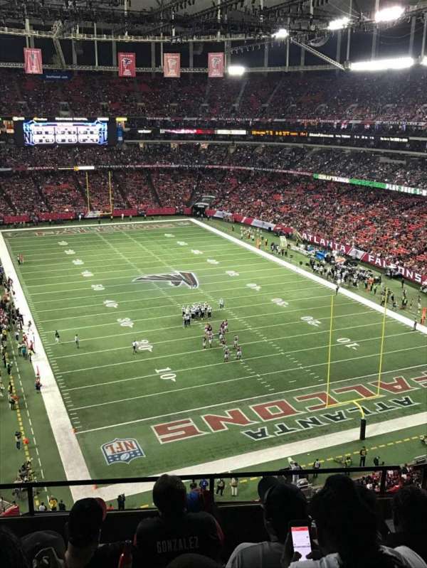 Georgia Dome, block: 311, row: 5, seat: 2