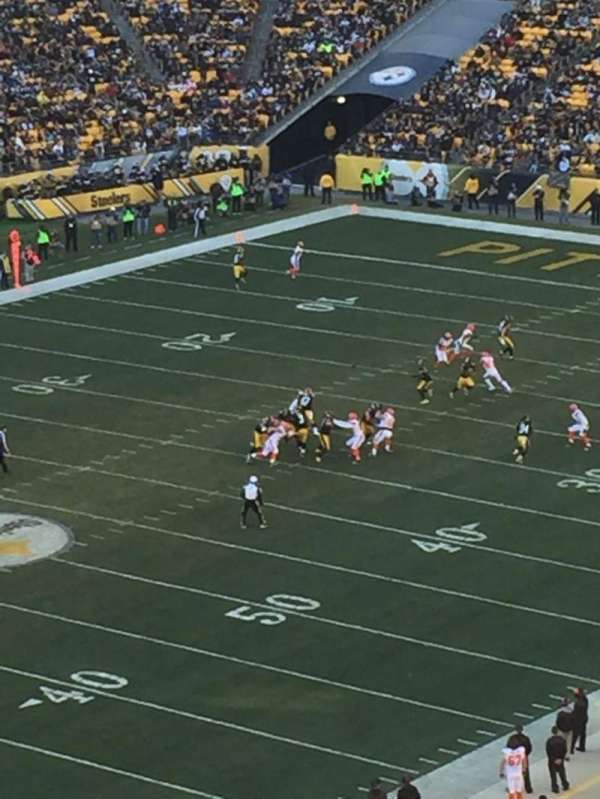 Acrisure Stadium, block: 504, row: G, seat: 4